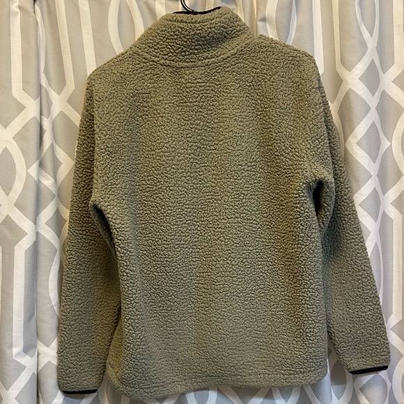 Victoria secret PINK Sherpa quarter zip jacket - Picture 8 of 14